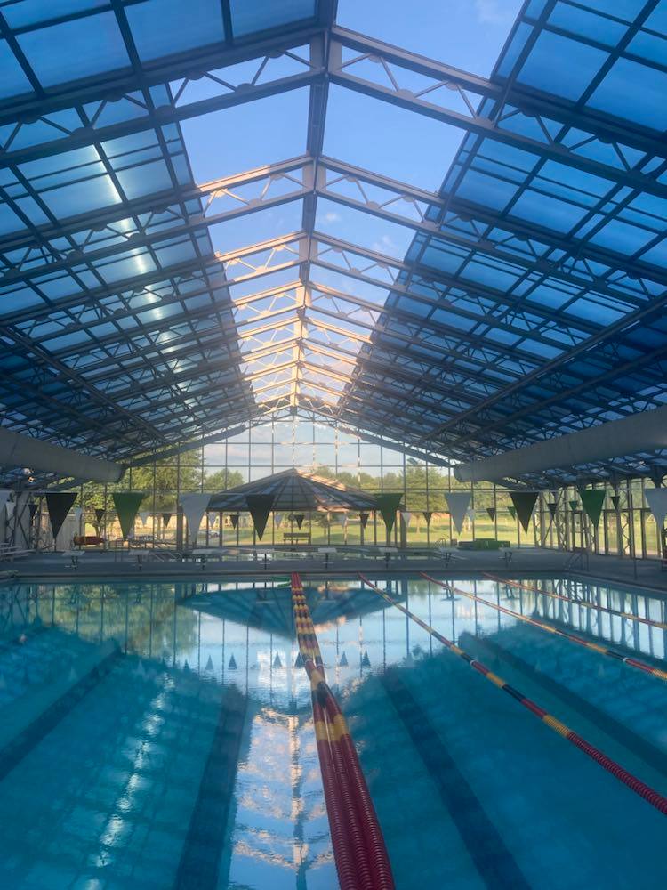 Indoor Aquatic Center Pool Lanes