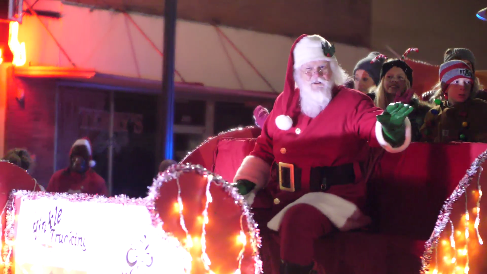 Christmas parade - Santa